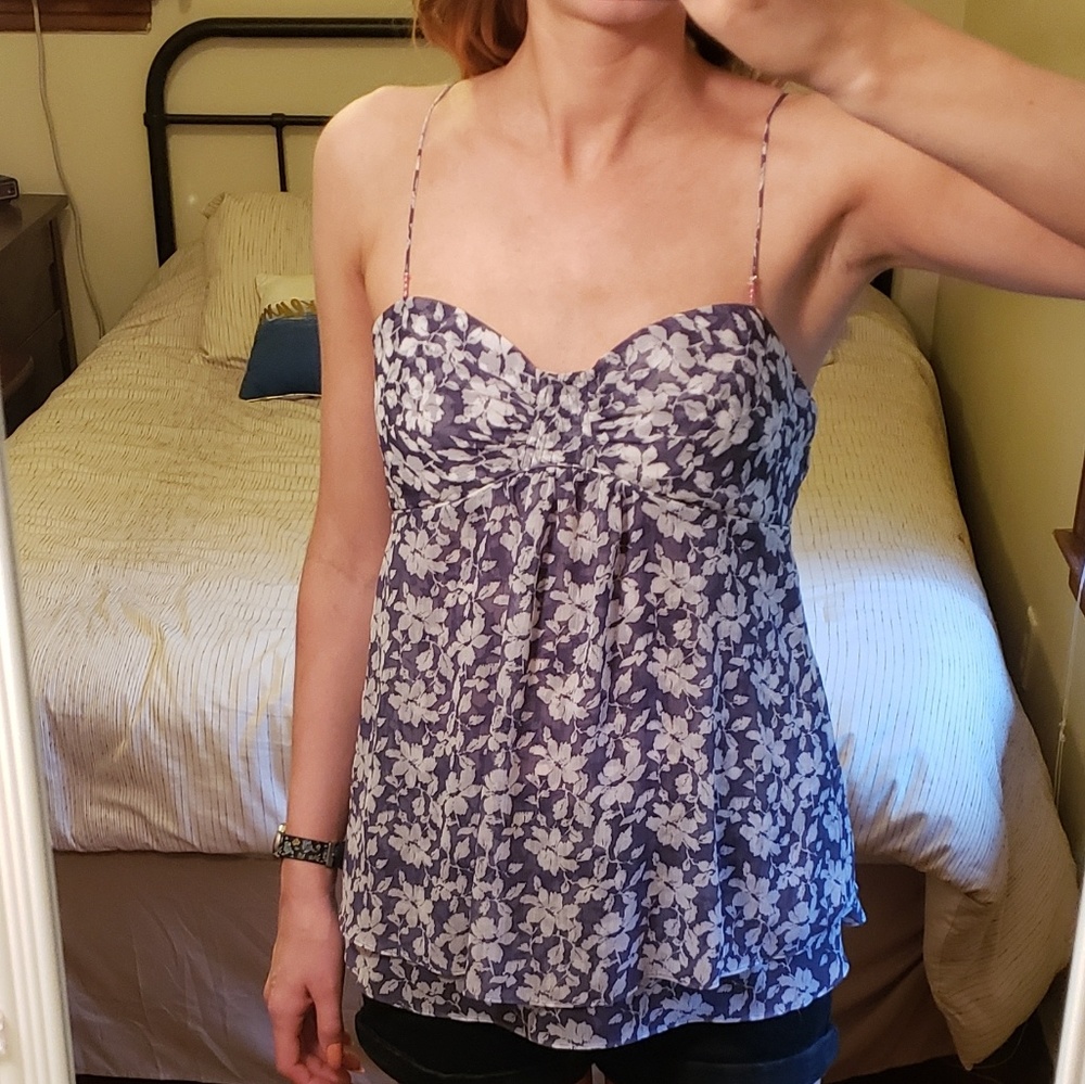 NWOT flowy American Eagle Tank